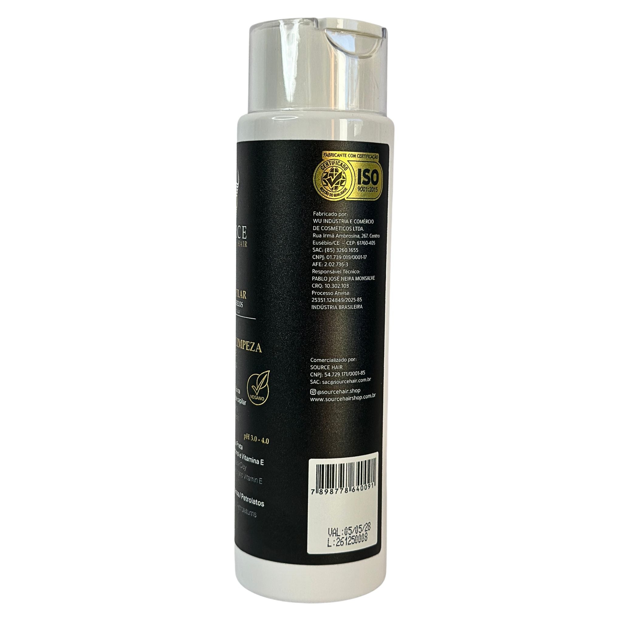 Creme de Limpeza Prótese Capilar 300ml - Source Hair