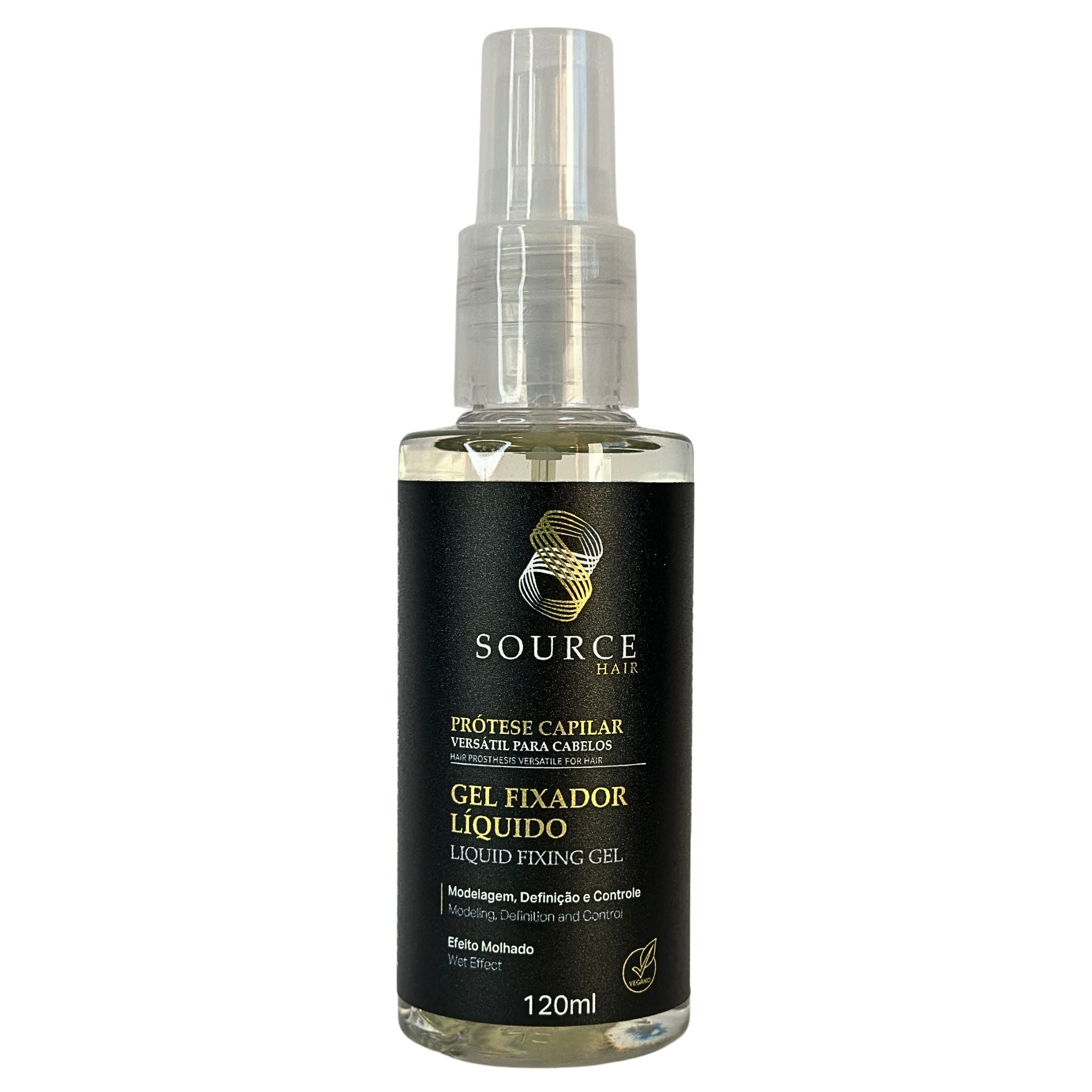 Gel Fixador Líquido Prótese Capilar 120ml - Source Hair