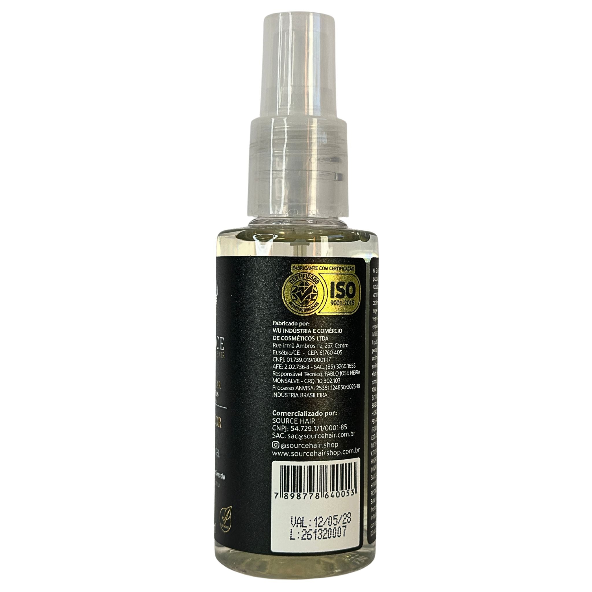 Gel Fixador Líquido Prótese Capilar 120ml - Source Hair