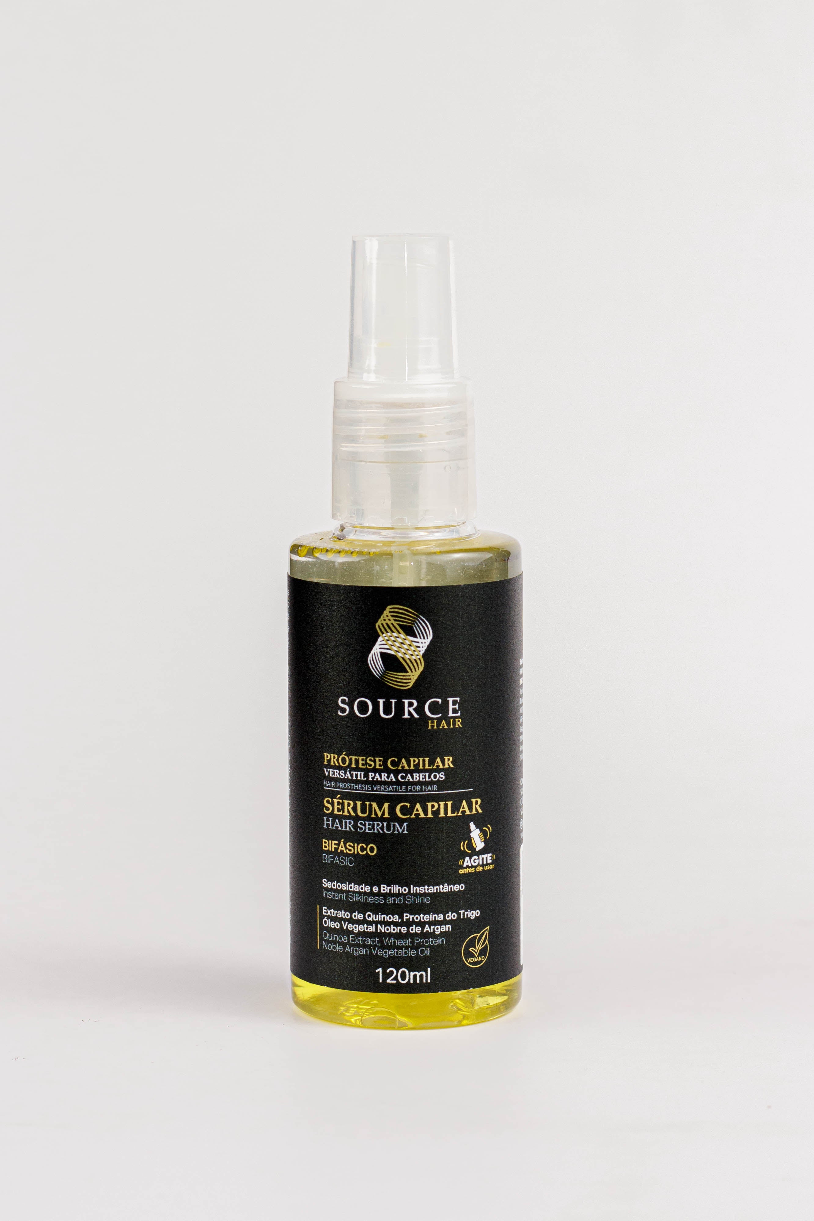 Sérum Bifásico Prótese Capilar 120ml - Source Hair