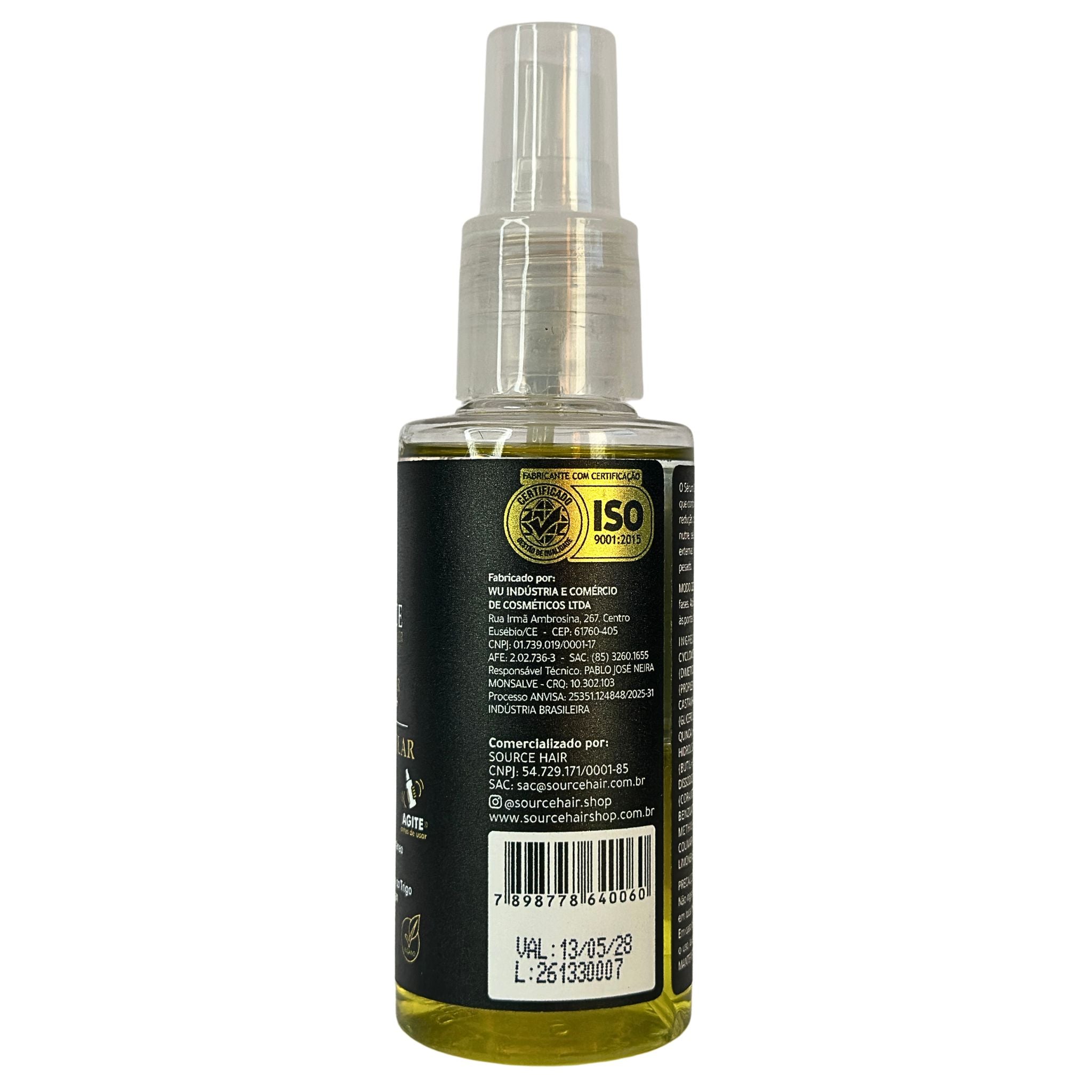 Sérum Bifásico Prótese Capilar 120ml - Source Hair