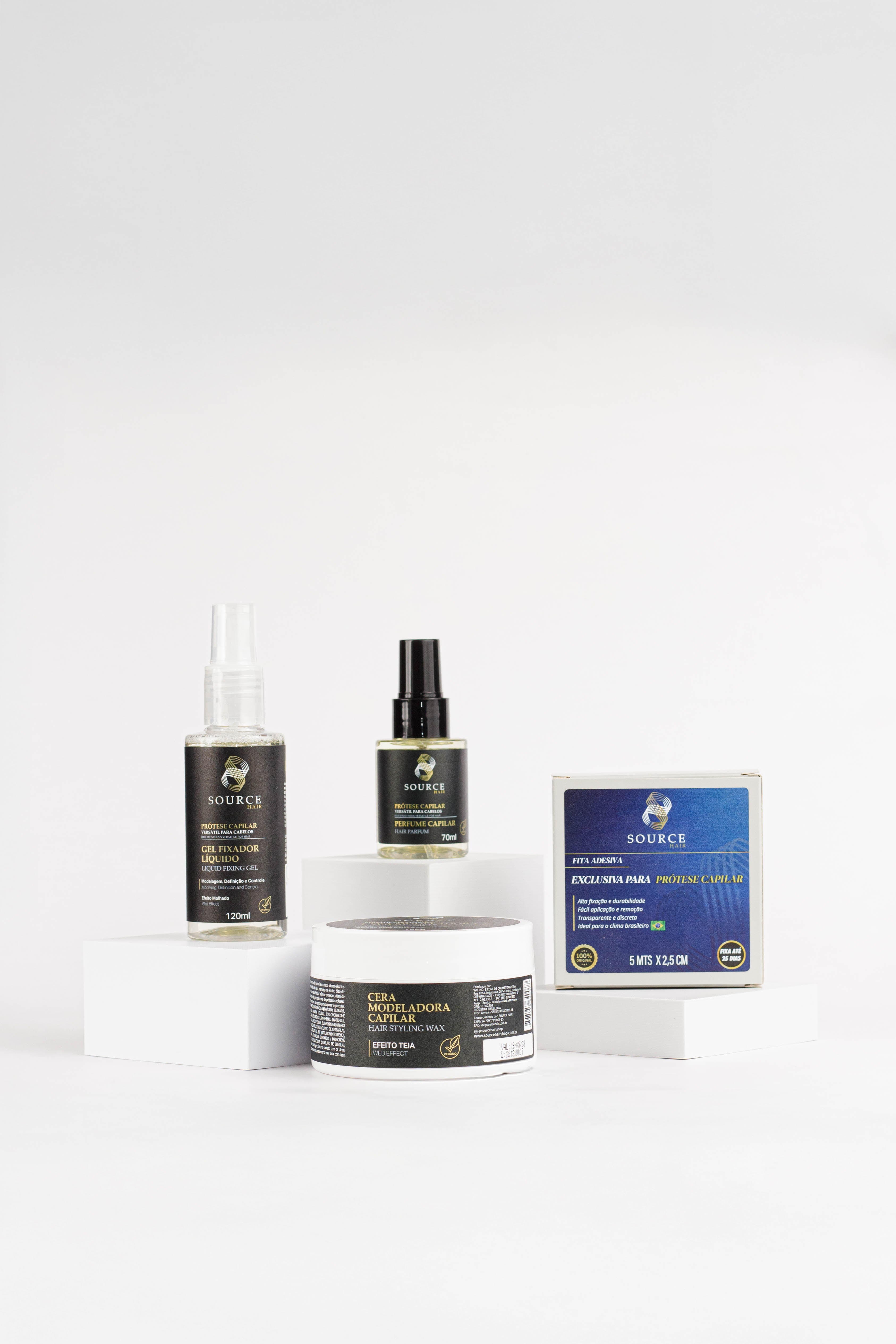 Kit Finalizadores Prótese Capilar - Source Hair