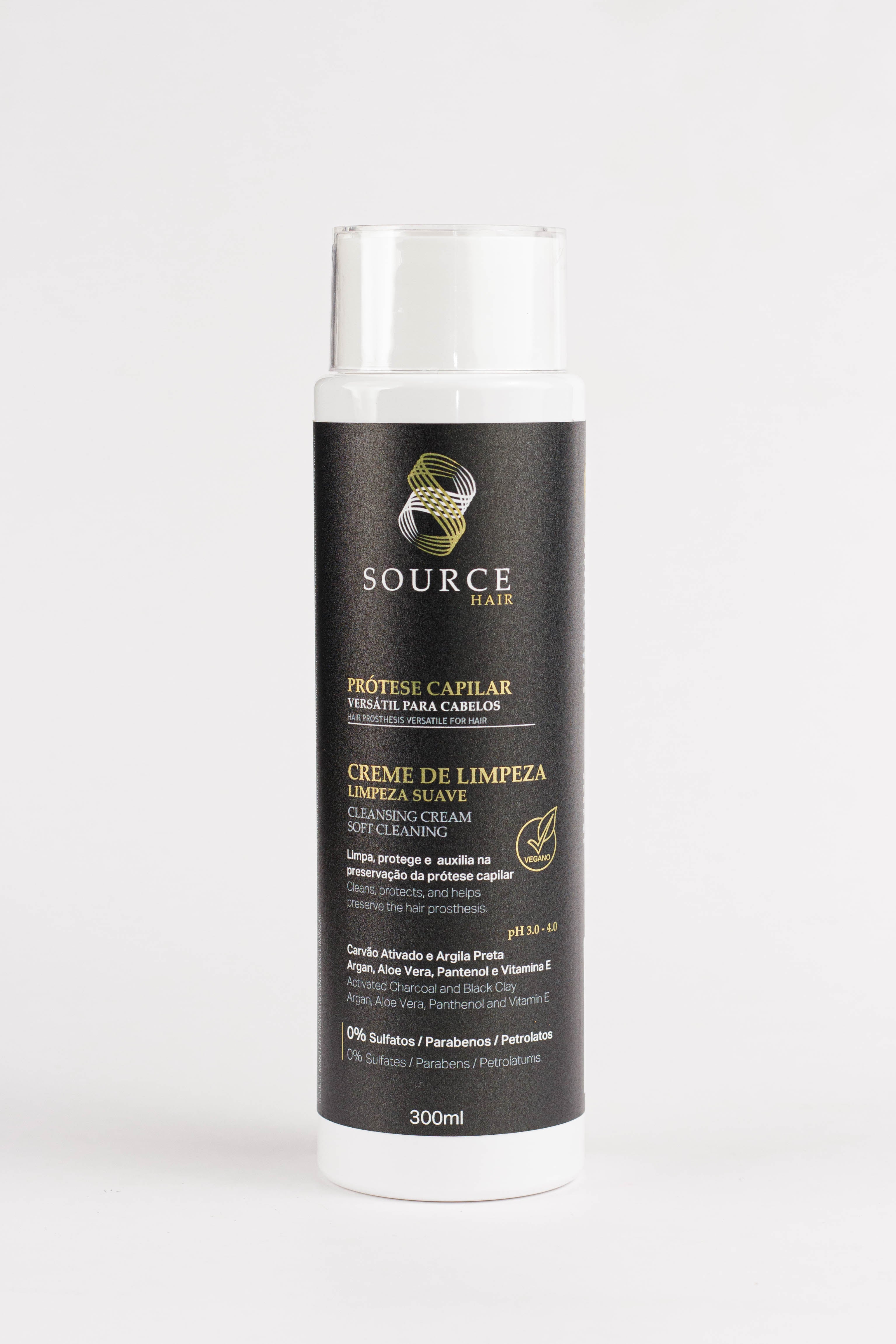 Creme de Limpeza Prótese Capilar 300ml - Source Hair