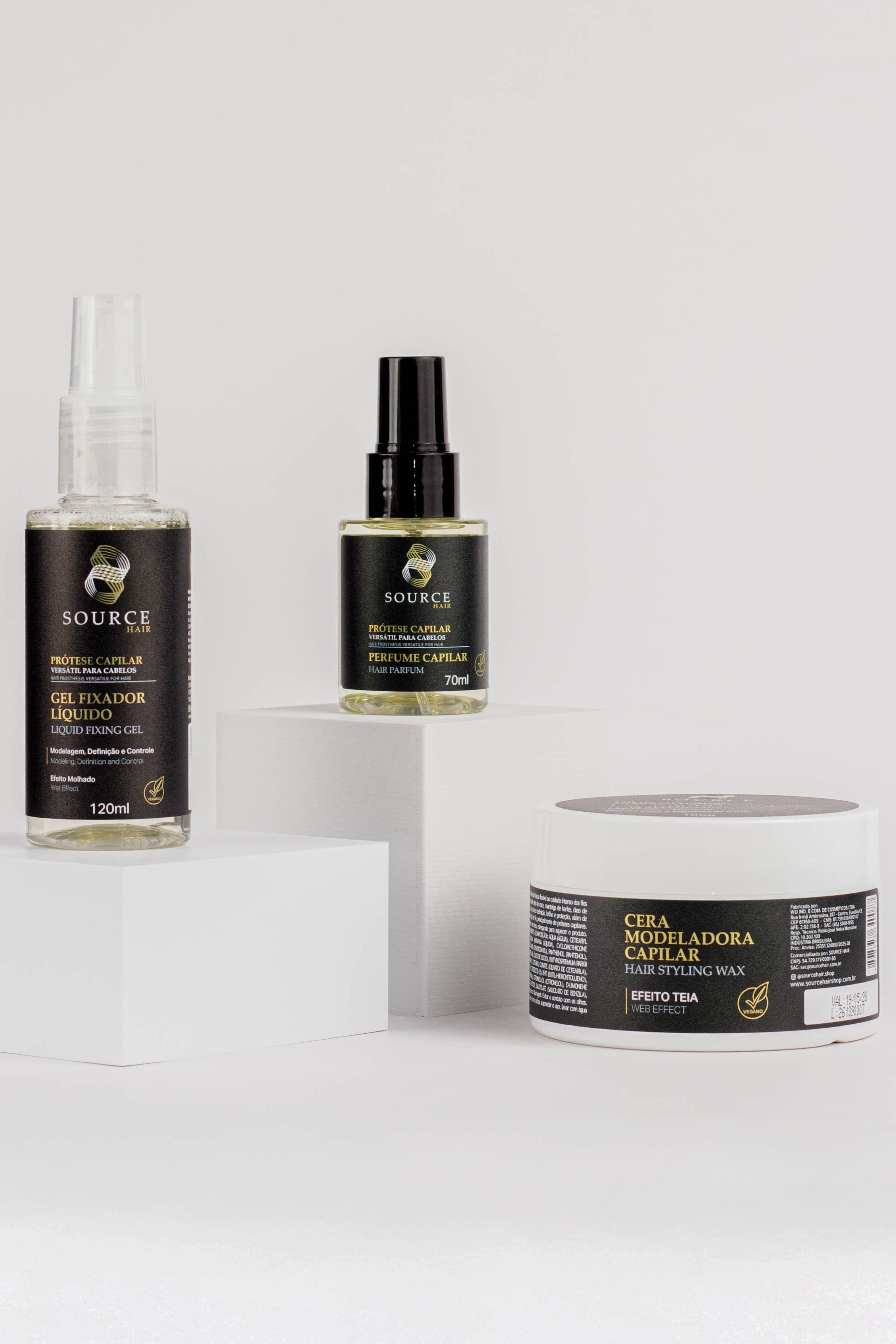 Kit Finalizadores Prótese Capilar - Source Hair